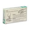 Waterproof adhesive tape in unitized box - back view.