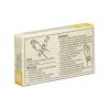 4" bandage compress in unit box - back view with illustrations.