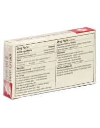 First Aid Burn Cream Unit 6/box - rear