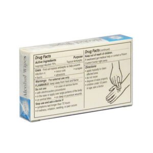 Illustrated use directions on back of package.