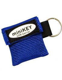 Mini CPR Barrier Key Chain Pouch - front view