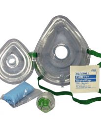 Adult/Child & Infant CPR Resuscitator Mask with soft case - detail view