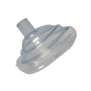 Infant CPR Resuscitator Mask - left side view