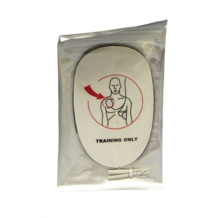 AED Adult Training Pads 1 pair - front view