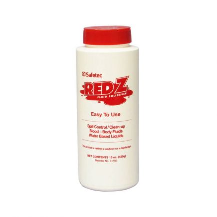 Red Z Fluid Control Solidifier - 15 oz. Shaker  - front view