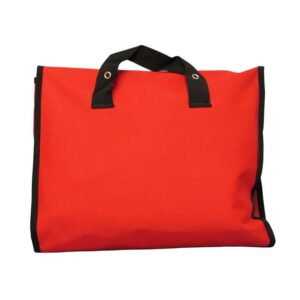 Emergency Fire Blanket with Case - rear view of case.
