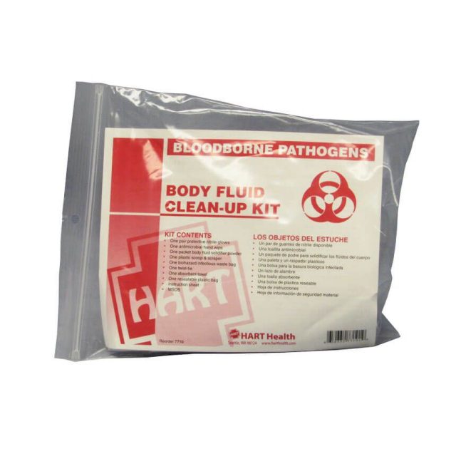 Blood Clean Up Kit Body Fluid Clean Up First Aid Supplies Online