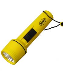 Flashlight w/ 2 D size batteries - side view