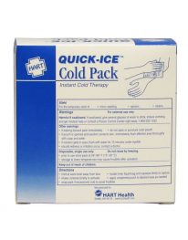 Large Instant Ice Pack in box - rear view