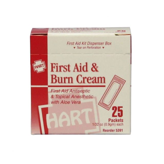 First Aid and Burn Cream 25/box & 144/box First Aid Supplies Online