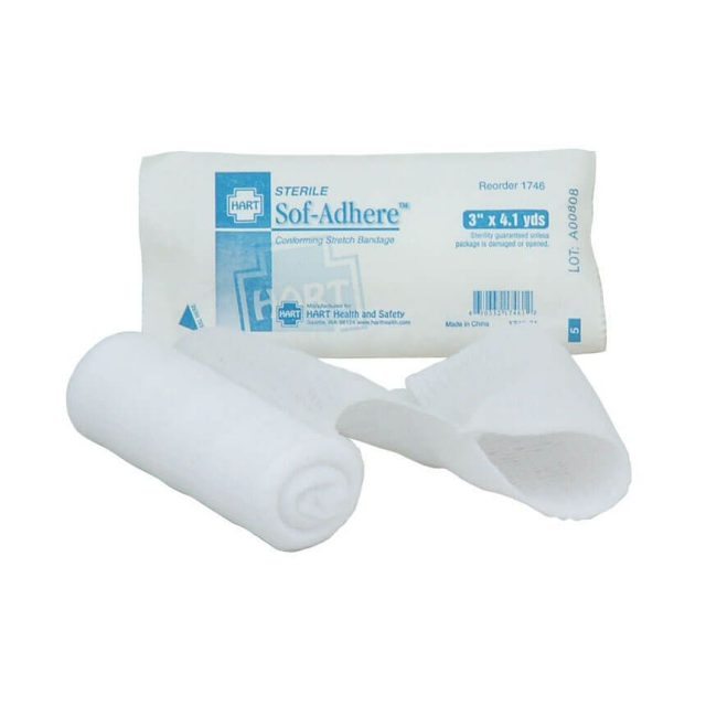 Sterile Rolled Gauze Bandage 3 x 4.1 yards • First Aid Supplies Online