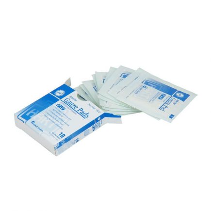 Sterile Gauze Pads - 10/box 2" x 2"