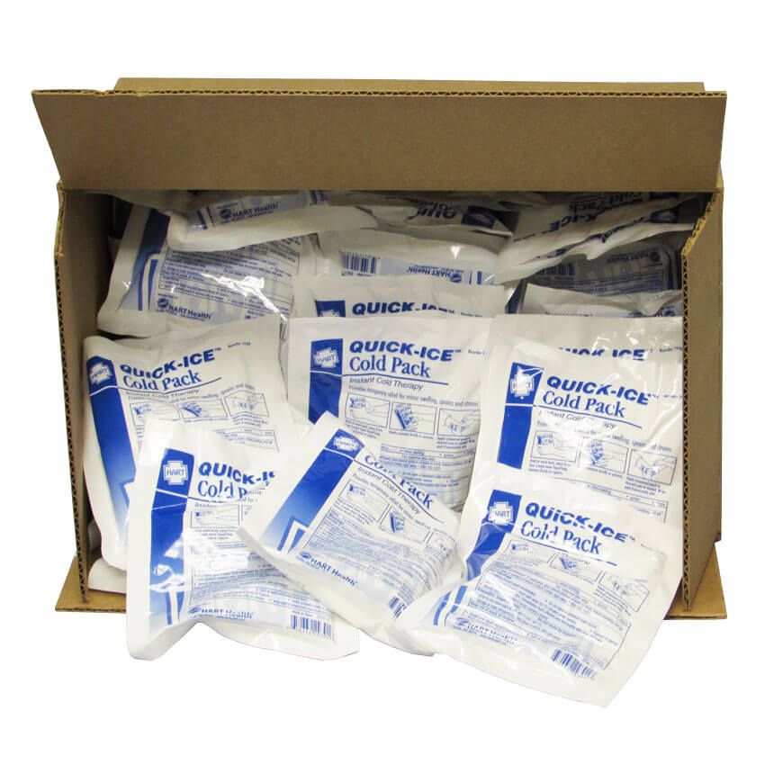 Small Instant Ice Pack Bulk Pack - 50/box