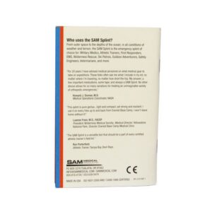 Sam Splint User's Guide Manual - Rear View