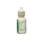 Sterile eye wash one fluid ounce irrigating bottle - front view