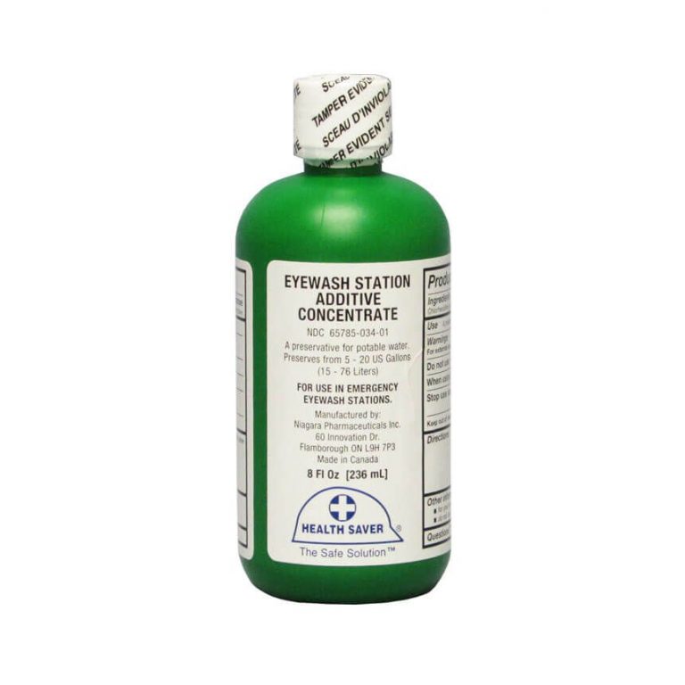 Eye Wash Station Preservative 8 oz. bottle