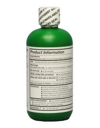 Eyewash Station Water Preservative - 8 fluid oz. - rear view