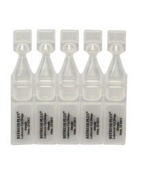 Refresh Plus Eye Lubricant Eye Drops, 5/bag - closeup view
