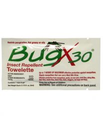 BugX Insect Repellent Towelette - front view