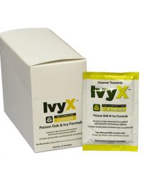 IvyX Poison Oak and Ivy Cleanser - 25/box - display view