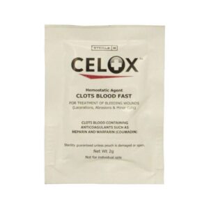 Celox 2 gram pouch - front view