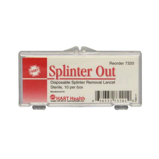 Beaden® Splinter Removal Kit Splinter Forcep & Lancet Splinter Removal
