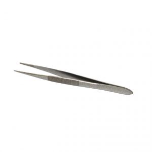 Stainless Steel Splinter Forceps 4-1/2