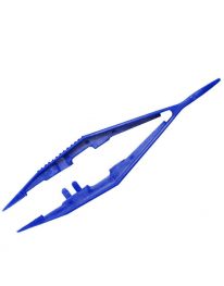 Disposable Plastic Forceps 4-1/2" - out of the bag view