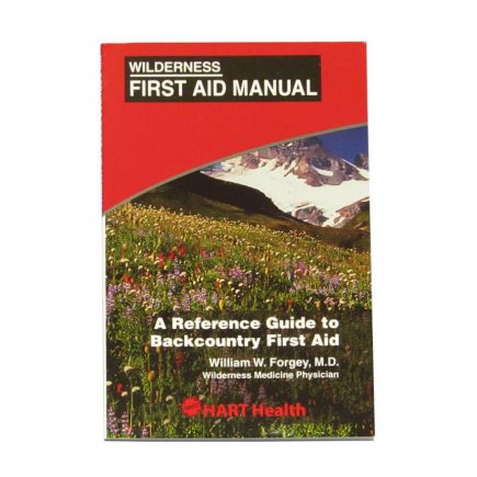 Wilderness First Aid Manual - Front view