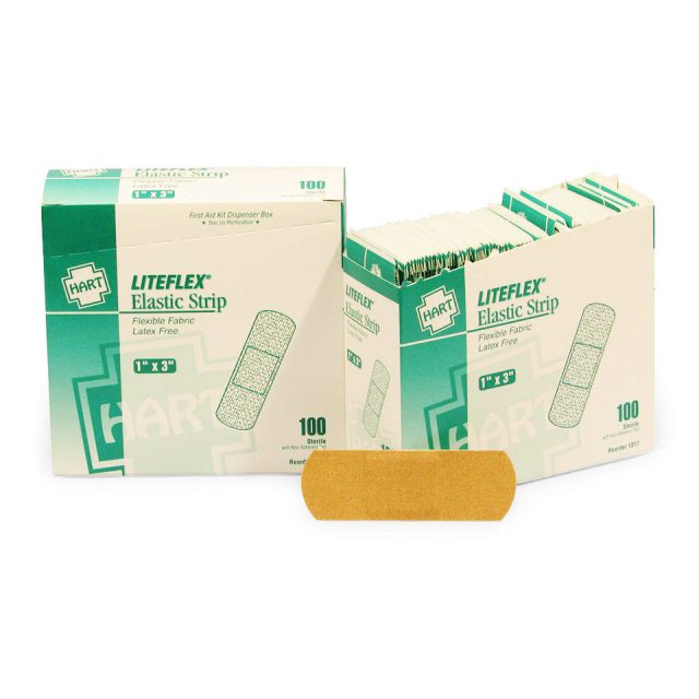 Liteflex Flexible Fabric Elastic Strip Bandage, 1" x 3" • First Aid Supplies Online