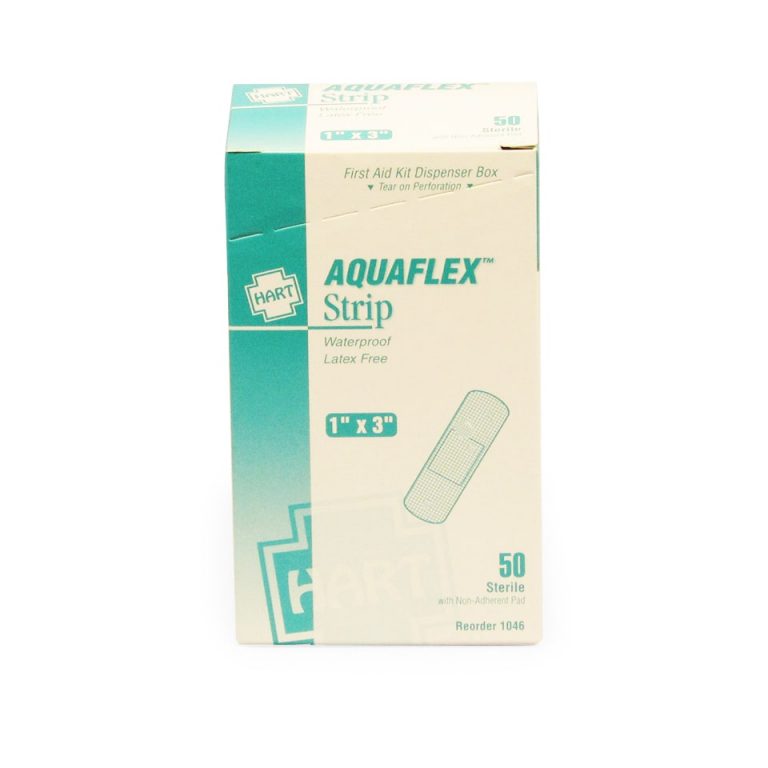 Aquaflex Waterproof Adhesive Strip Bandages • First Aid Supplies Online