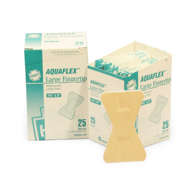 Hart Health Aquaflex Waterproof Fingertip Bandages • First Aid Supplies