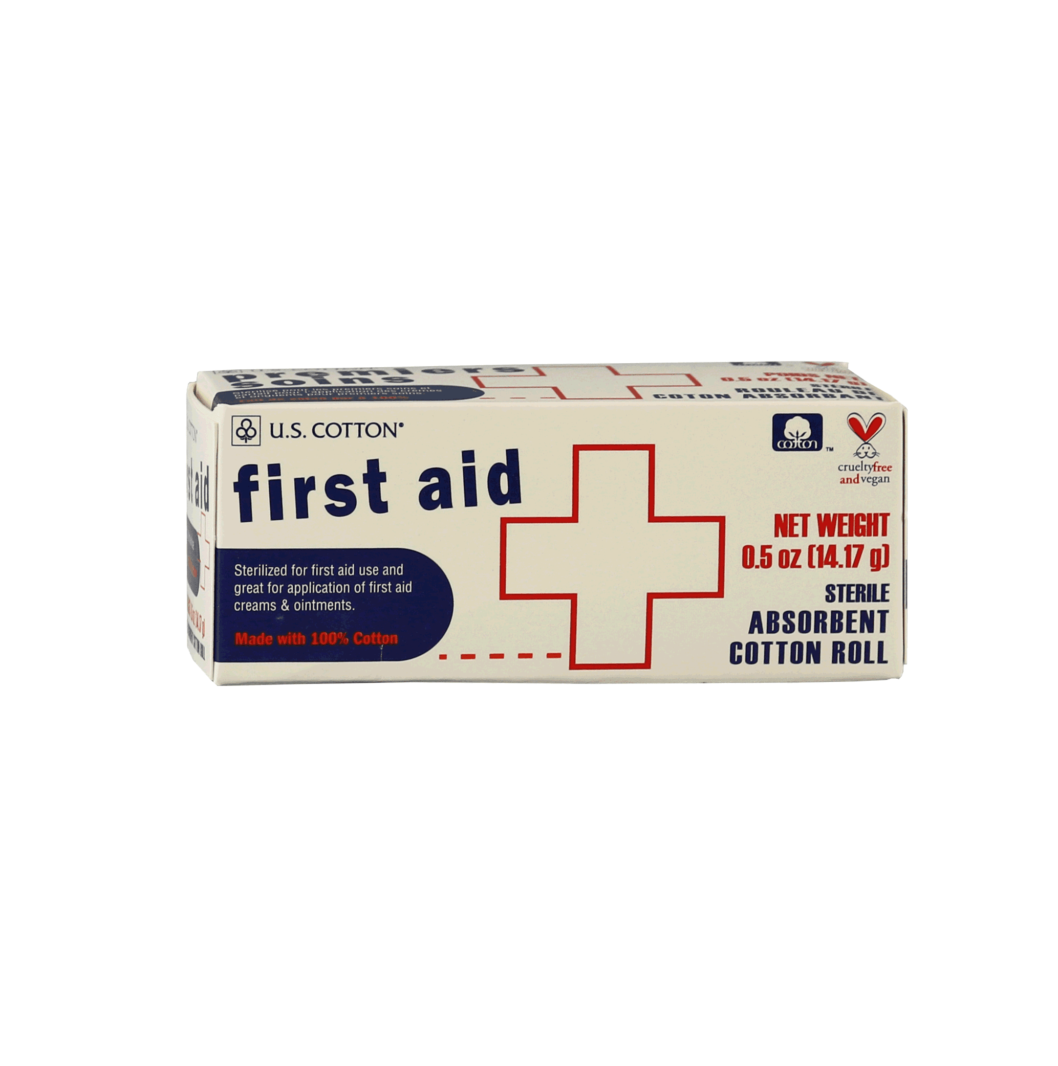 First Aid Cotton Roll  Sterile Absorbent Cotton Roll
