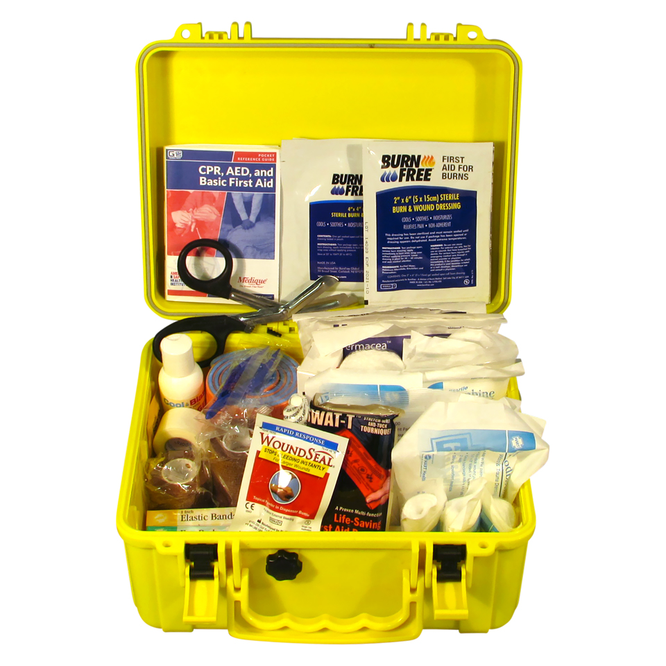 Waterproof, Indestructible, Adventure First Aid Kit - Small