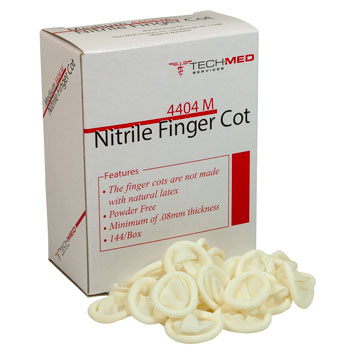 Nitrile Finger Cot Large