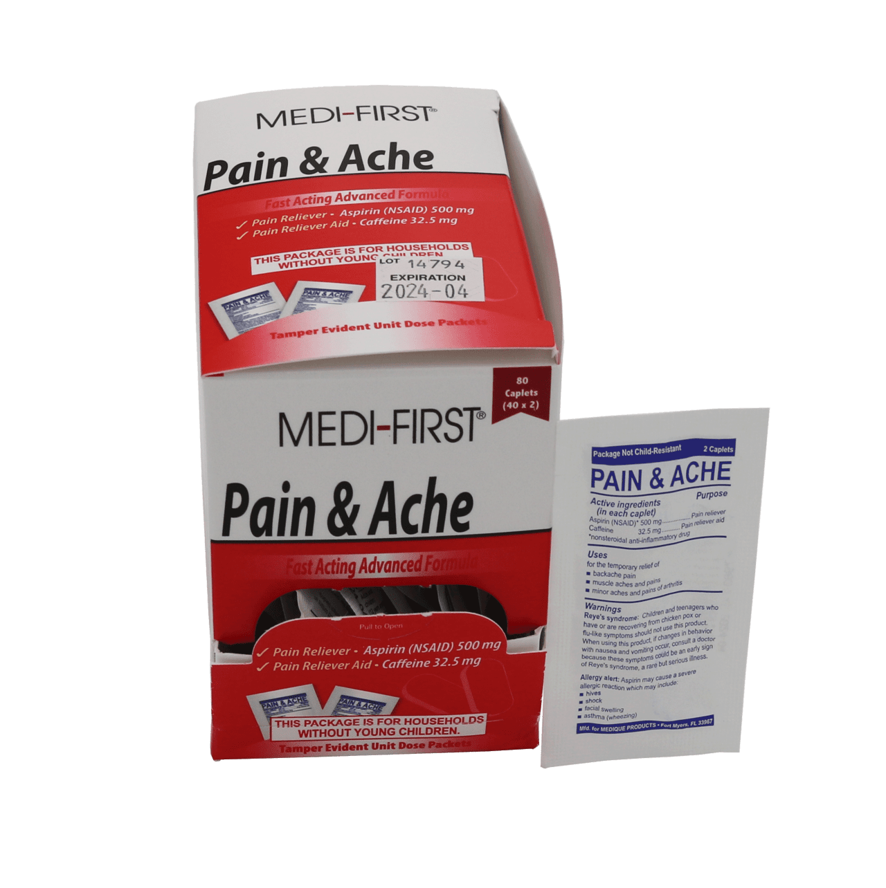 Medi first pain relief tablets first aid supplies online