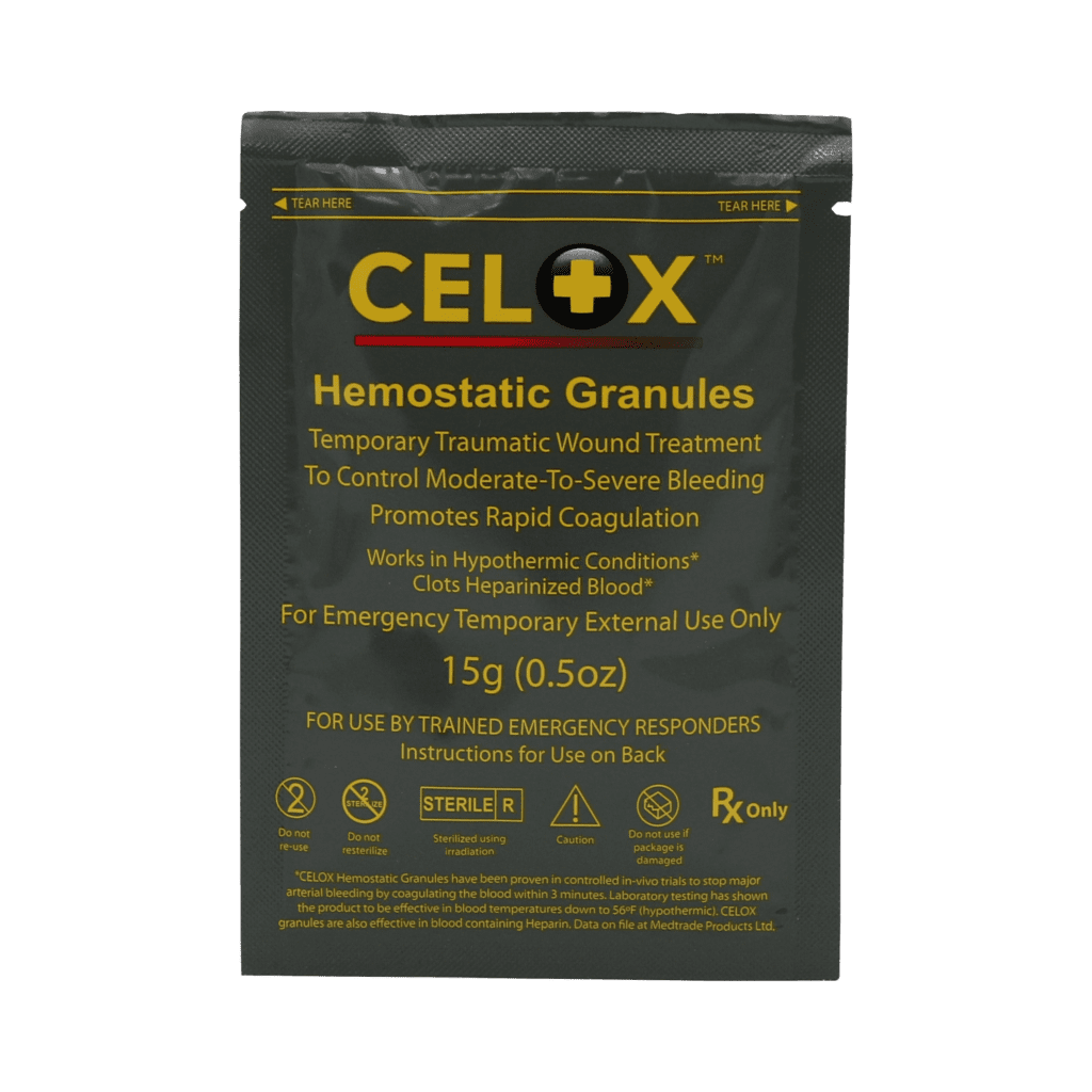 Celox Stop Bleeding Hemostatic Granules - 15 gram pouch