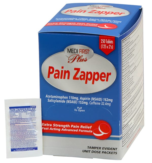 PAIN ZAPPERS 50 PACKET BOX