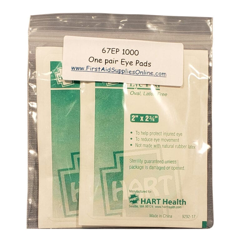 Oval Eye Pads Pair • First Aid Supplies Online
