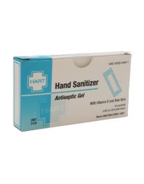 Hand Sanitizer Unitized .9-gram Packet - 10/Unit Box