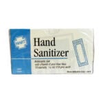 Instant Hand Sanitizer Antiseptic Gel .9 gram Packet - 10/Unit Box