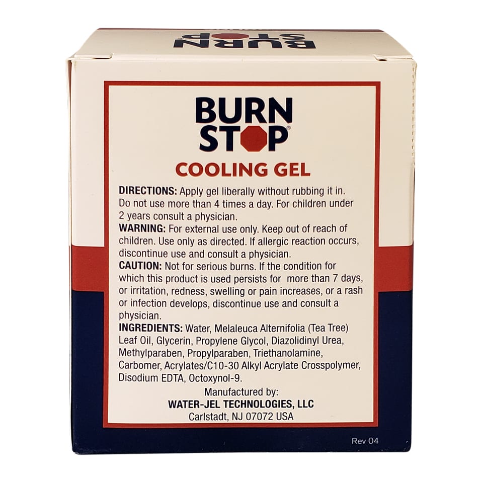 Burn Stop Cooling Gel - 25/Unit Dose Packets