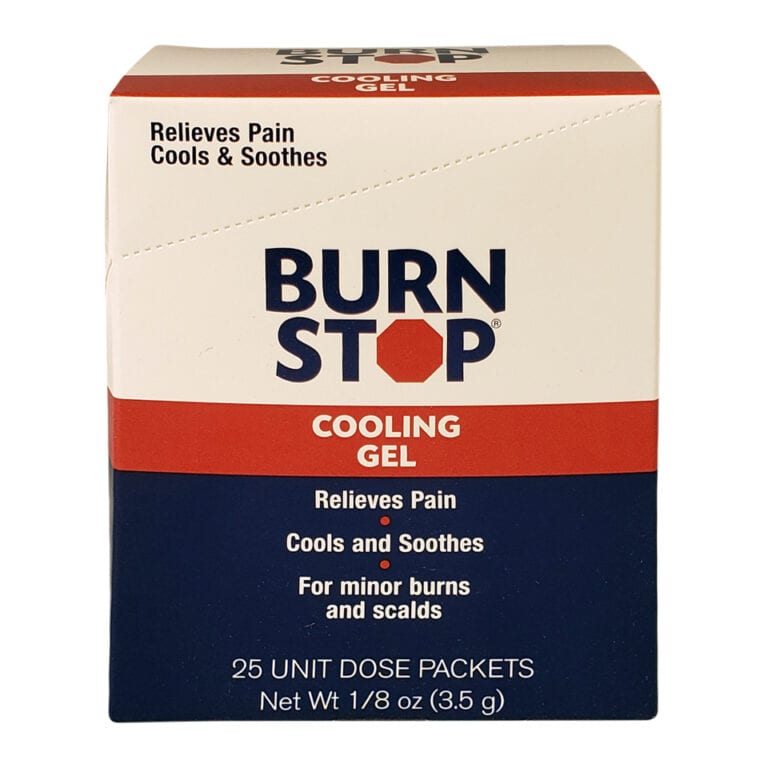 Burn Stop Cooling Gel 25/Unit Dose Packets • First Aid Supplies Online