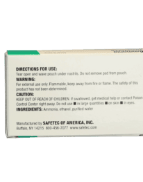 Ammonia Inhalant Pads - 10/unit box - Image 3