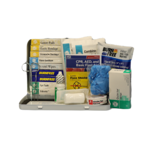 Vehicle Truck First Aid Kit in metal container