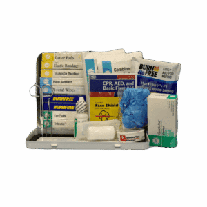 Vehicle Truck First Aid Kit in metal container