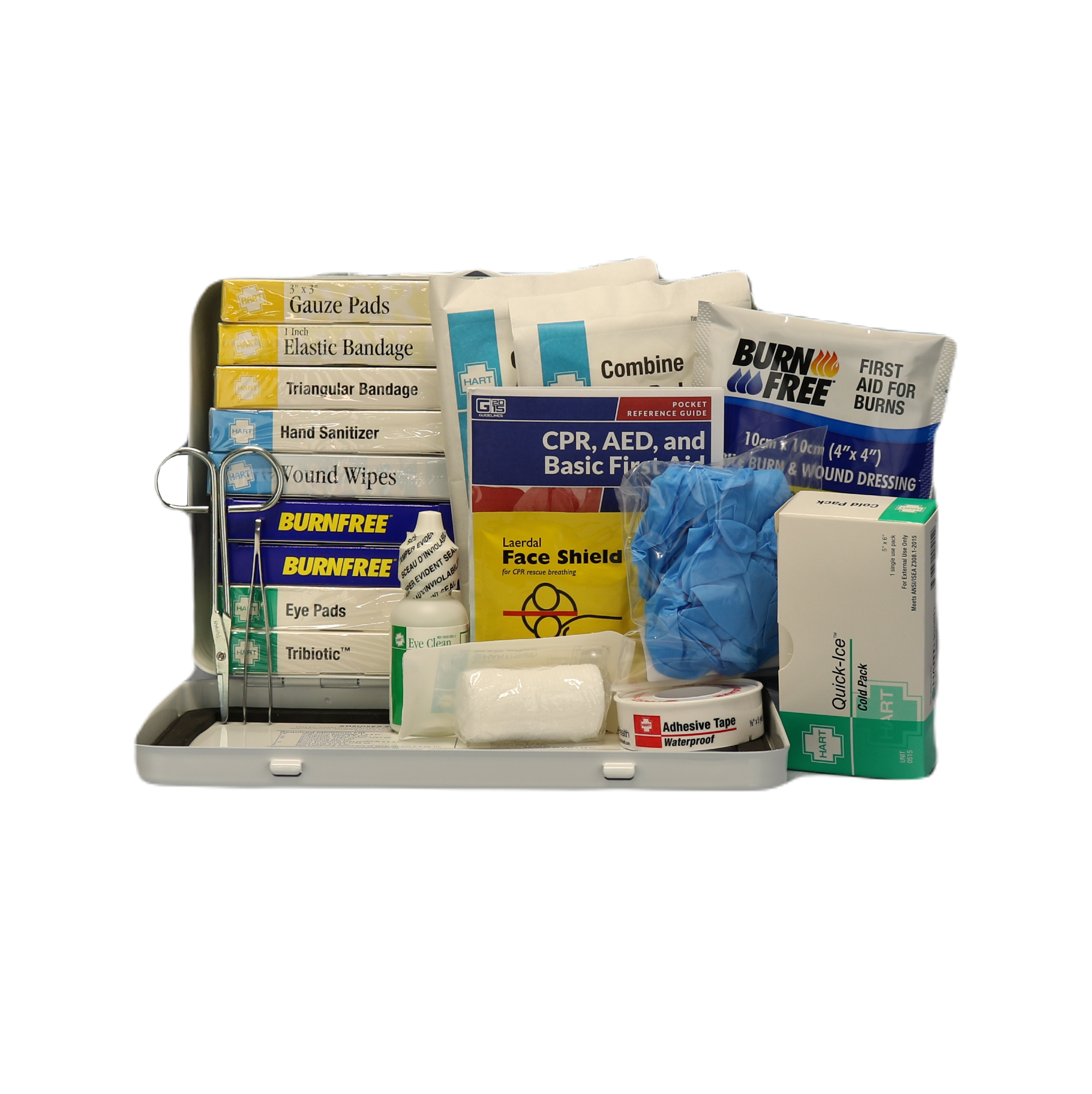 AFA Travel & Vehicle First Aid Kit in Sturdy Box. 