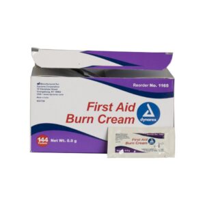 First Aid Burn Cream by Dynarex. 144-count box.