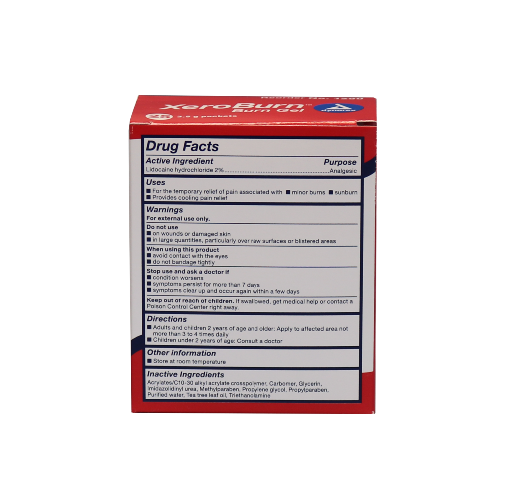 XeroBurn Burn Gel with Lidocaine • First Aid Supplies Online