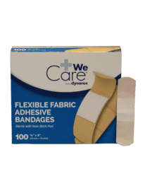 Dynarex Fabric Adhesive Bandages 3/4" X 3" - 100/box - Image 2